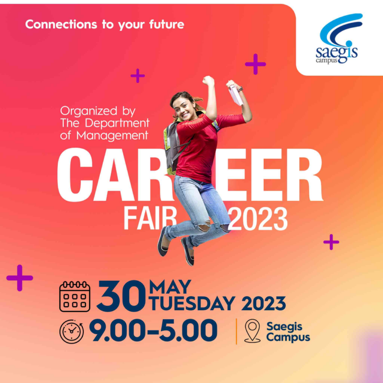 Careers fair 2023 - Saegis Campus